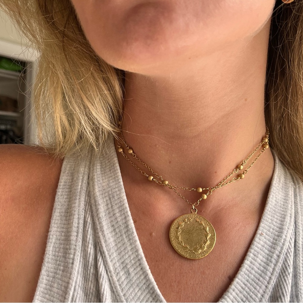 NAUTIOUES SPORTS pendant necklace by lili clapse